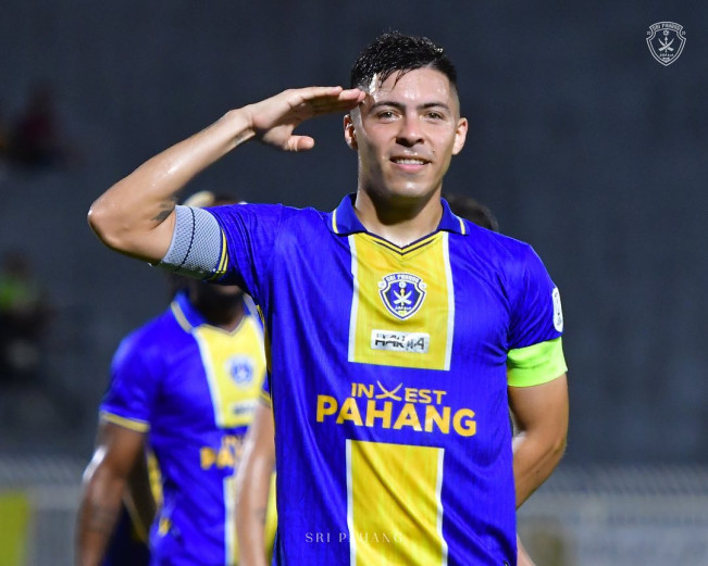 Sergio Aguero adalah kapten klub Sri Pahang. (Instagram/@aguero.sergio16)