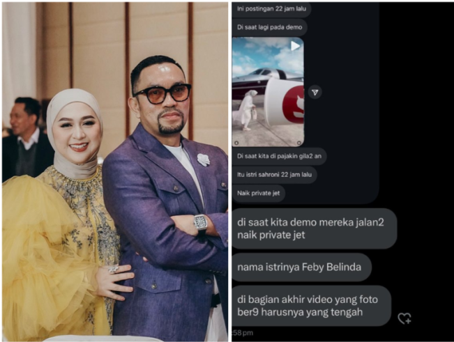 Bocoran Chat Viral Ungkap Dugaan Istri Ahmad Sahroni Liburan Mewah di Tengah Demo