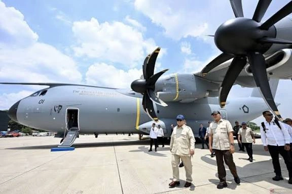 Airbus A400m Atlas Kedua Yang Dipesan Oleh Tentara Nasional Indonesia Angkatan Udara Tni Au Dijadwalkan Tiba Di Tanah Air Pada Februari 2026