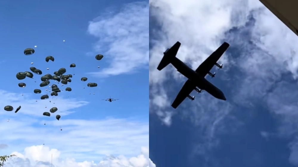 Apa Itu Airdrop? Metode 'Lempar Bantuan dari Langit' untuk Korban Bencana di Gayo Lues Aceh