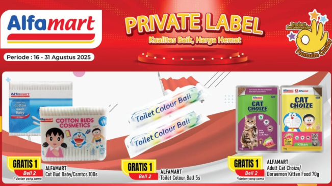 Promo Kemerdekaan Alfamart 16–31 Agustus 2025, Diskon Hingga 35% dan Program Serba 17 Ribu