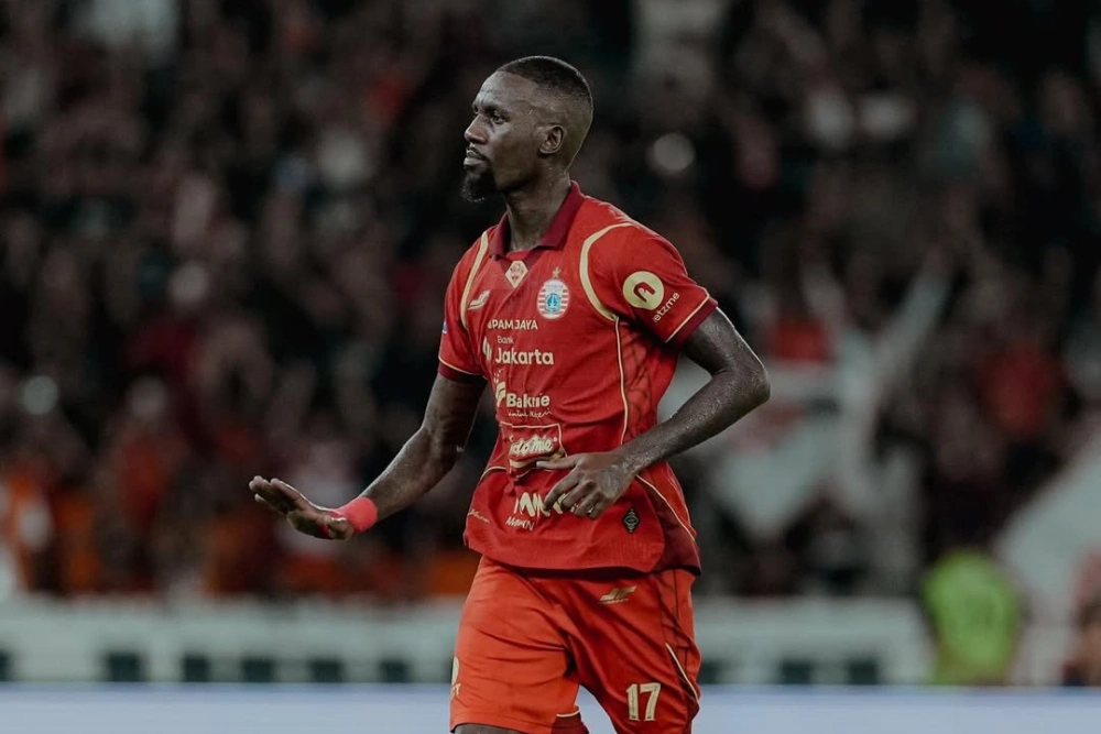 Allano De Souza mencetak gol pembuka kemenangan dalam laga Persija vs Bhayangkara. [Instagram @persija]