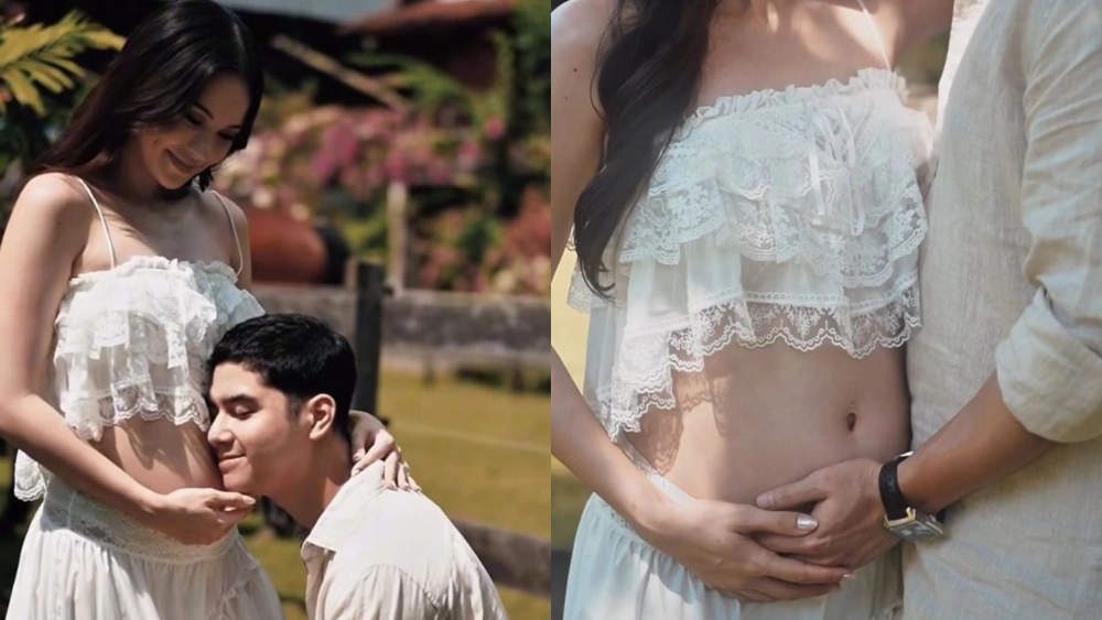 Alyssa Daguise memperlihatkan baby bump-nya. [Instagram]