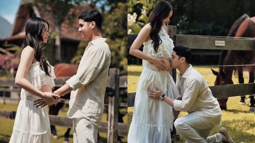 Alyssa Daguise dan Al Ghazali menerima ucapan selamat dari keluarga serta sahabat. [Instagram]