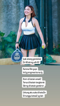 Amanda Manopo Akui Kini Gendutan (instagram)