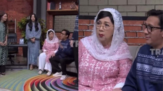 Andre Taulany Unggah Tayangan Terakhir Bersama Titiek Puspa saat Syuting 'Lapor Pak'