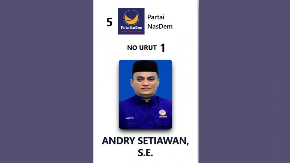 Andri Setiawan saat pemilihan anggota DPRK Simeulue. [dprk.simeuluekab.go.id]