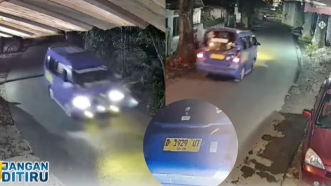 Viral Angkot Buang Sampah Berkarung-karung Pinggir Jalan, Pelat Nomornya Terekam Jelas