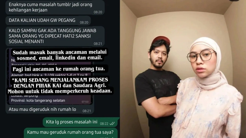 Alvin, suami Anita Dewi mengaku mulai banyak mendapat ancaman usai kasus tumbler Tuku yang hilang. [Instagram]