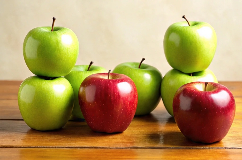 Buah Apel punya peran penting di Ceko saat tahun baru. [Meta Ai]