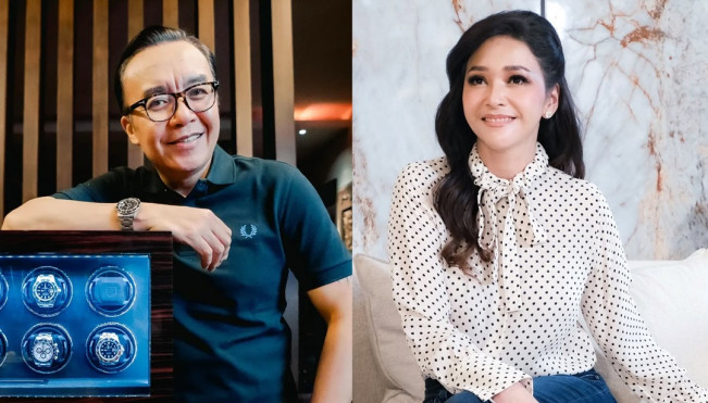 Ari Lasso Bareng Dearly Desiana ke Nikahan Luna Maya, Maia Estianty: Siapa Sih?