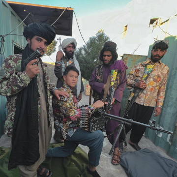 Arnold Putra di Afghanistan. (Instagram @arnoldputra)