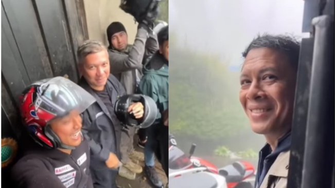 Viral Momen Warga Lagi Neduh saat Hujan Bareng Raffi Ahmad hingga Ariel Noah