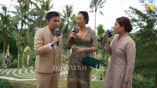 Sesama Model, Ini Harapan Asri Welas saat Datang di Pernikahan Luna Maya dan Maxime Bouttier