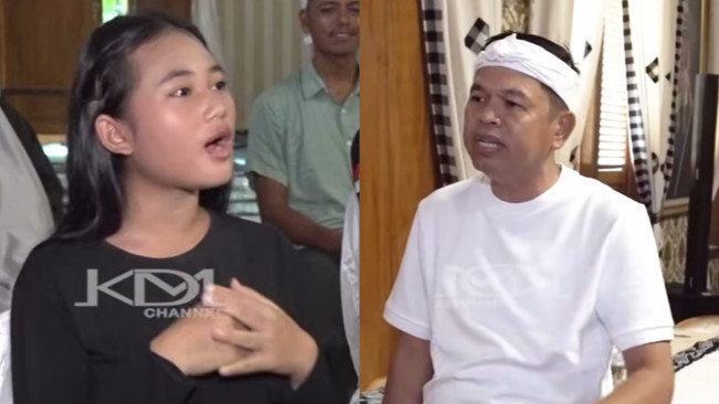 Aura Cinta dan KDM. (YouTube)