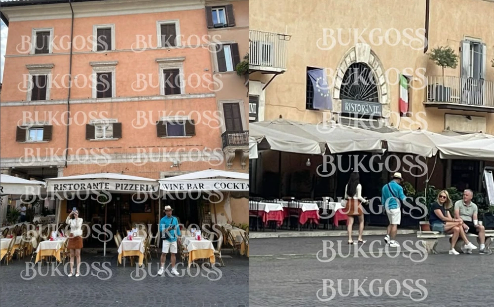 Foto diduga Ridwan Kamil dan Aura Kasih di Italia. [Instagram]