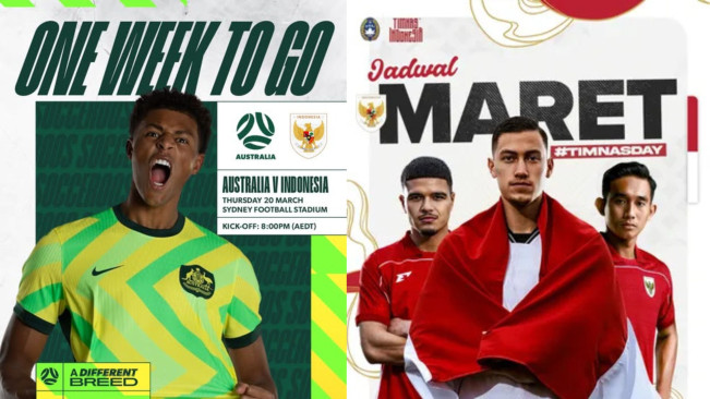 Jadwal Siaran Langsung Timnas Indonesia Vs Australia, Disiarkan di TV Mana?