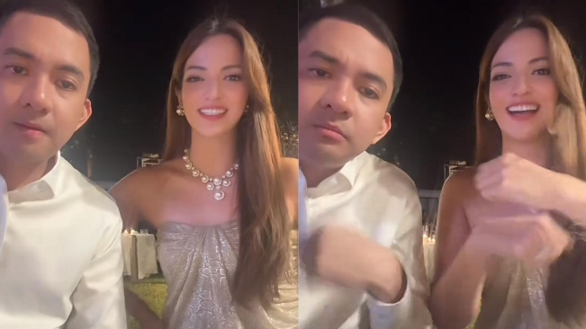 Netizen Menilai Ekspresi Regi Datau Lebih Sumringah dari Biasanya (TikTok)