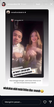 Komentar Ayu Dewi Tentang Video TikTok Suaminya dan Nia Ramadhani (instagram)