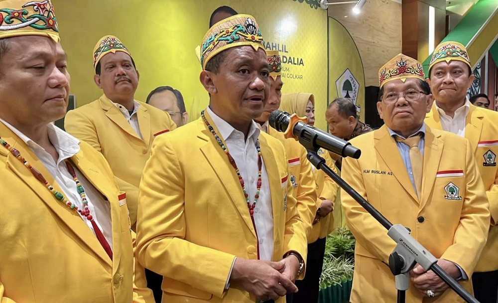 Bahlil Lahadalia menyebut pembahasan RUU Politik dimulai tahun depan. [Dok. Golkar]
