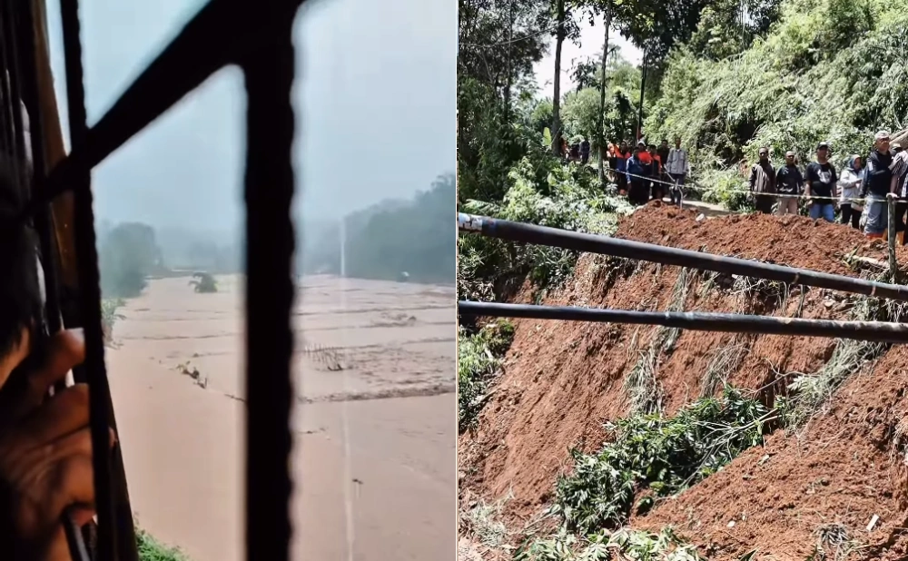 Banjir Bandang dan Longsor Terjang Bandung Barat, 8 Desa Hancur Diterjang Air