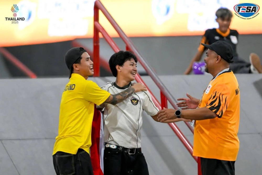 Ini Alasan Ofisial Malaysia Ikut Peluk Atlet Indonesia Basral yang Raih Emas