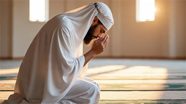 Doa dalam Islam. (Meta AI)