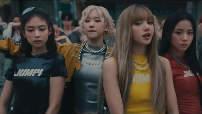 MV 'JUMP' BLACKPINK. (YouTube)