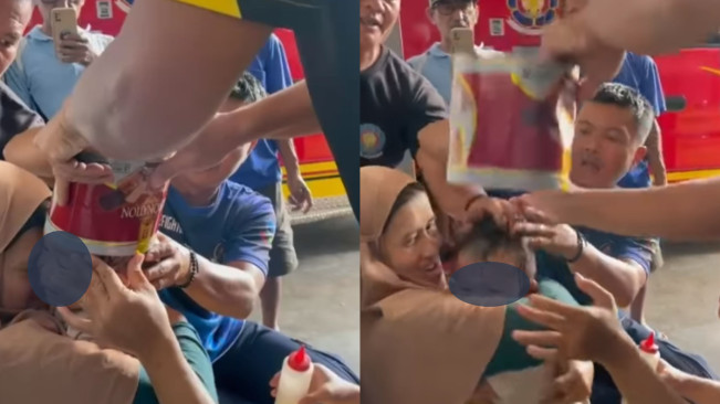 Kasihannya, Kepala Bocah Tersangkut Kaleng Kue Lebaran hingga Damkar Harus Turun Tangan