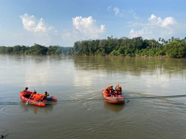 Bocah Berusia 9 Tahun Hilang di Sungai Kampar, Basarnas Pekanbaru Lakukan Pencarian