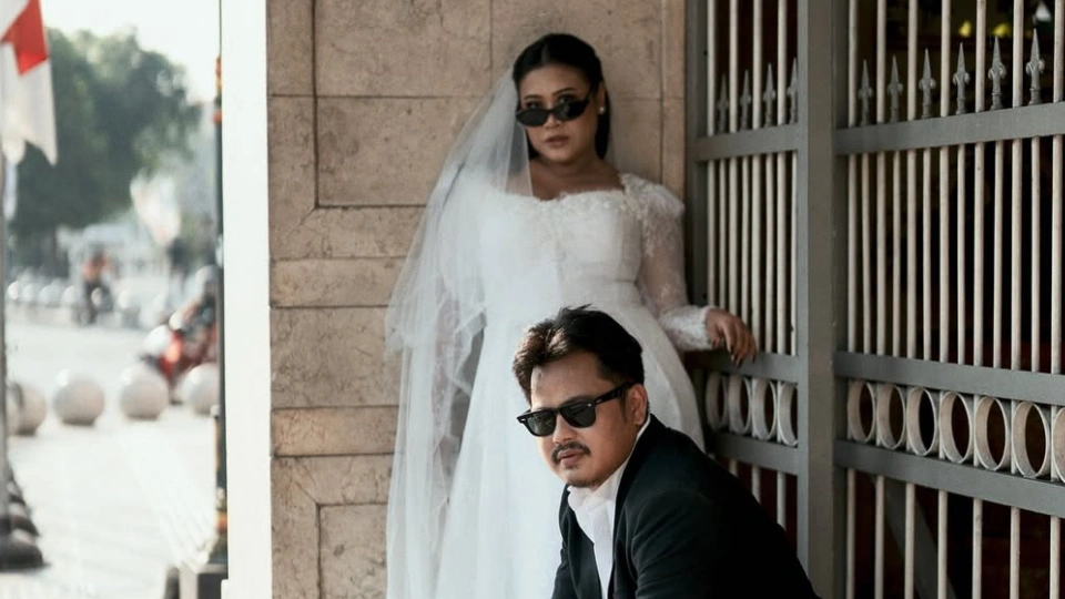 Foto prewedding Boiyen dan Rully (Instagram.com/boiyenpesek)