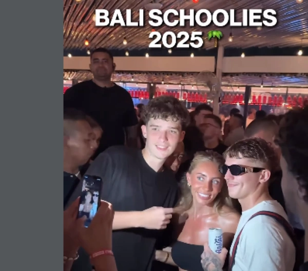 Bonnie Blue dan peserta Bali Schoolies 2025 [Foto; IG bonnie blue]