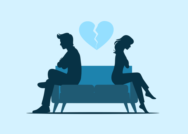 Ilustrasi divorce (Pixabay)