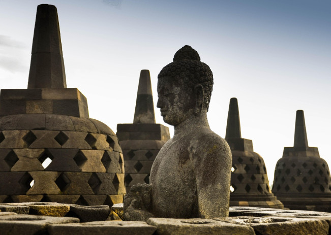 Ilustrasi Candi Borobudur (Pixabay)
