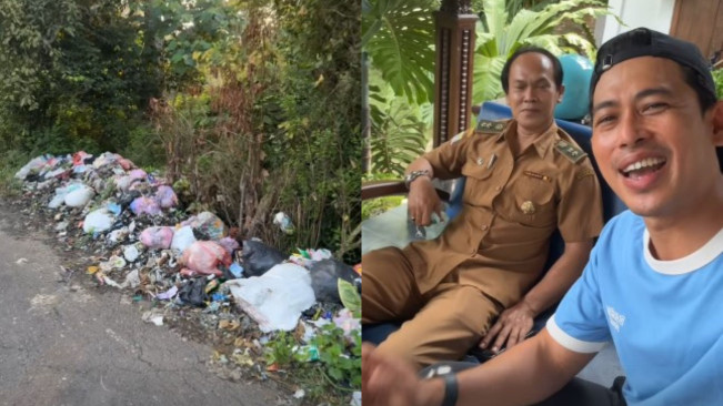 Viral Budi Doremi Didatangi Lurah Setelah Video Banyak Sampah saat Lari Pagi