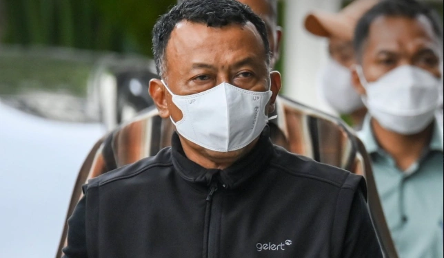 Bupati Ponorogo Sugiri Sancoko terjaring OTT KPK terkait dugaan suap perpanjangan masa jabatan Direktur RSUD Dr Harjono S Ponorogo. [X]