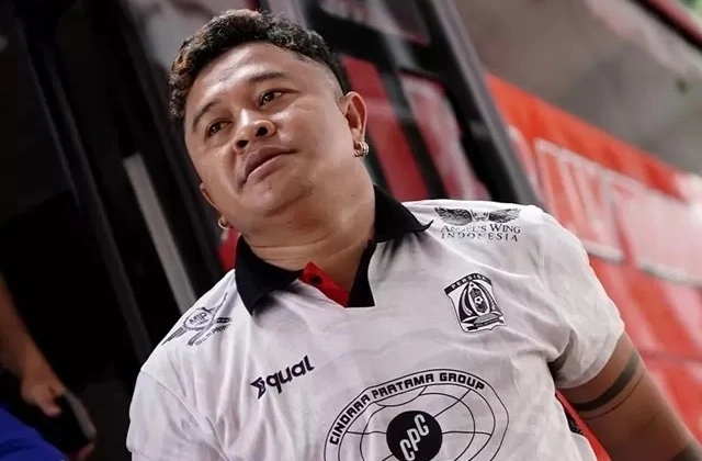 Catur Adi saat masih di Persiba. [dok. Persiba]