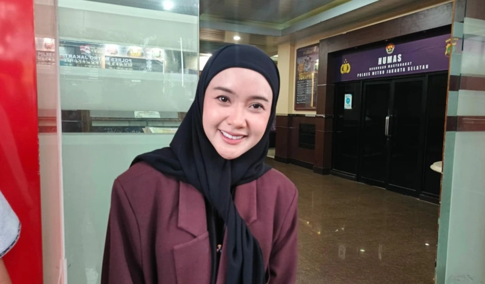 Cita Citata ditemui di Polres Jakarta Selatan pada Senin (29/11/2015) [FTNewe/Raka]