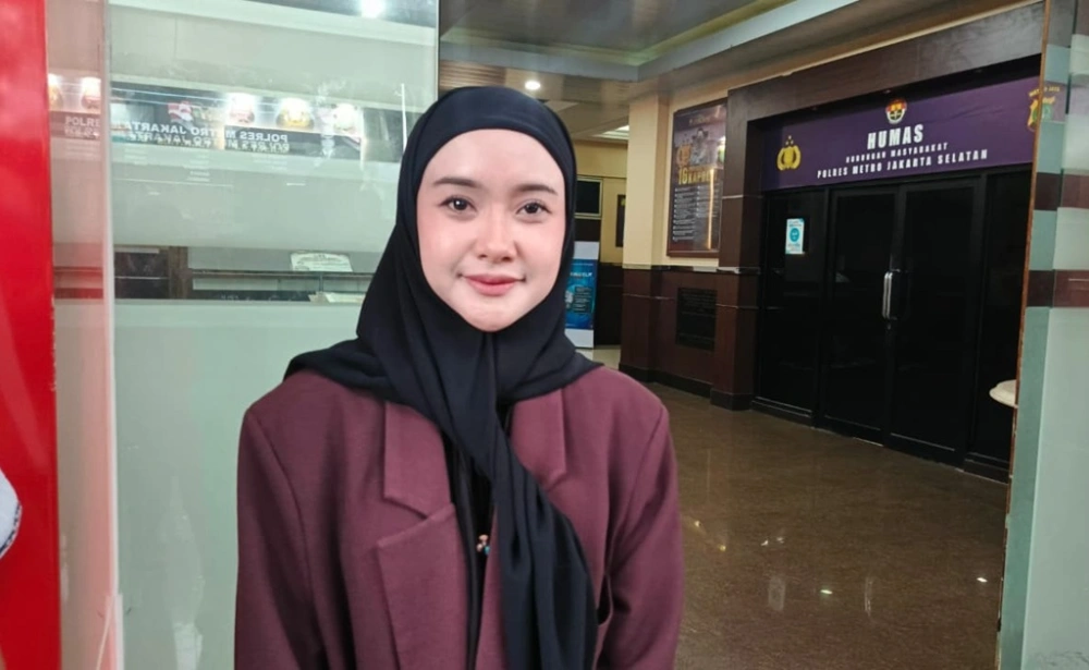 Cita Citata mempertanyakan kenapa kasus penganiayaan temannya jalan di tempat. [FTNews/Raka]