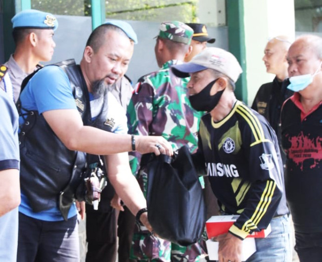 Cosanostra Bersama Secapa AD Gelar Bakti Sosial di Peringatan HUT Bhayangkara