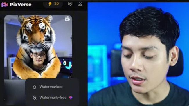 Cara Mudah Buat Video Dipeluk Harimau Pakai AI yang Lagi Viral