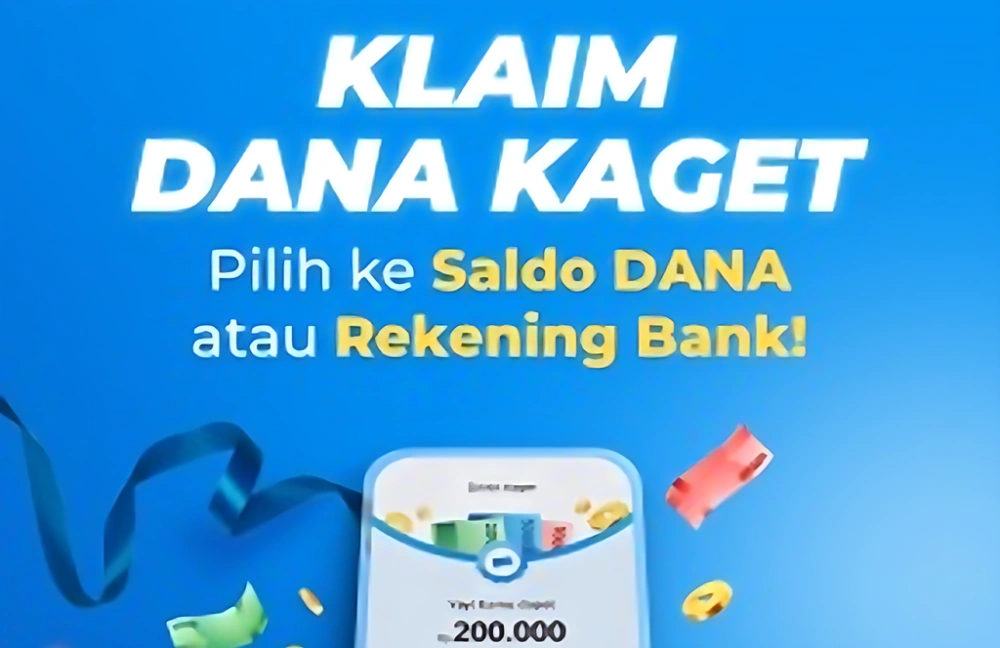 Jika beruntung, kamu bisa mendapatkan DANA Kaget dengan nominal terbesar.