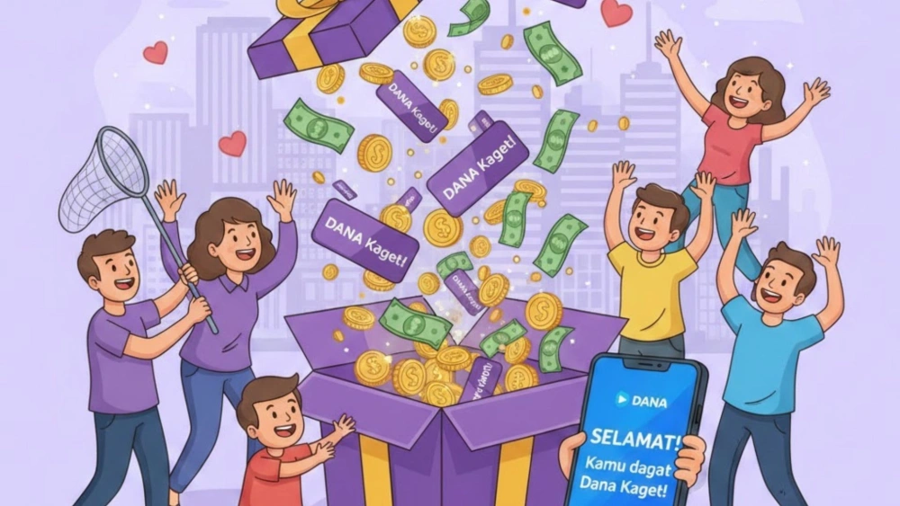Buruan! DANA Kaget Rp220 Ribu Cair Hari Ini, 22 Desember 2025