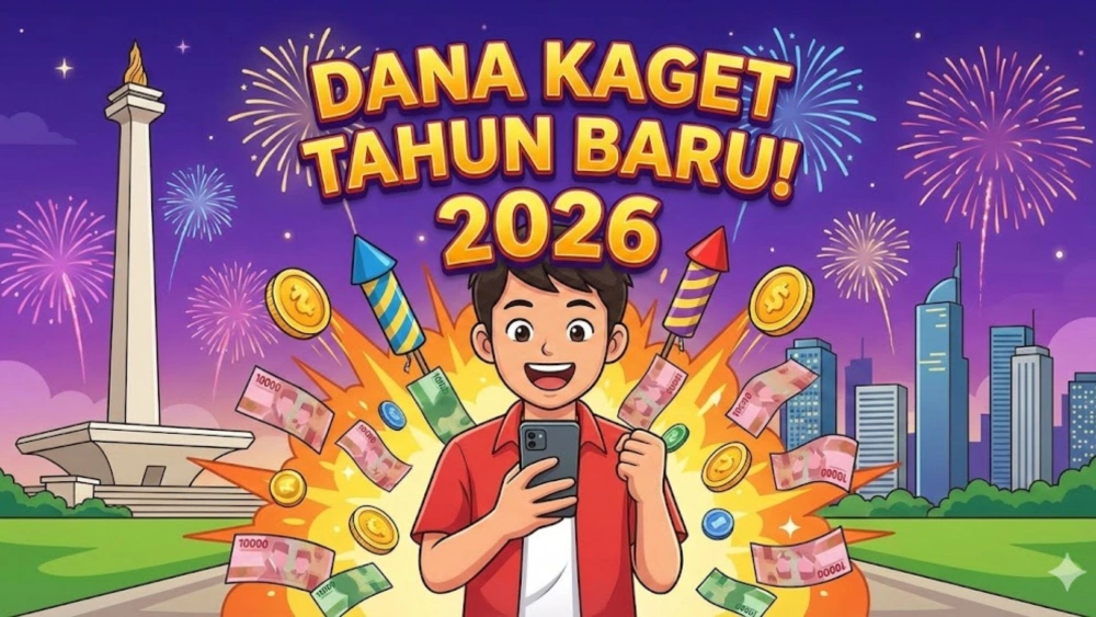 Sambut Tahun Baru 2026, Link DANA Kaget Rp160 Ribu Ramai Diburu Warganet