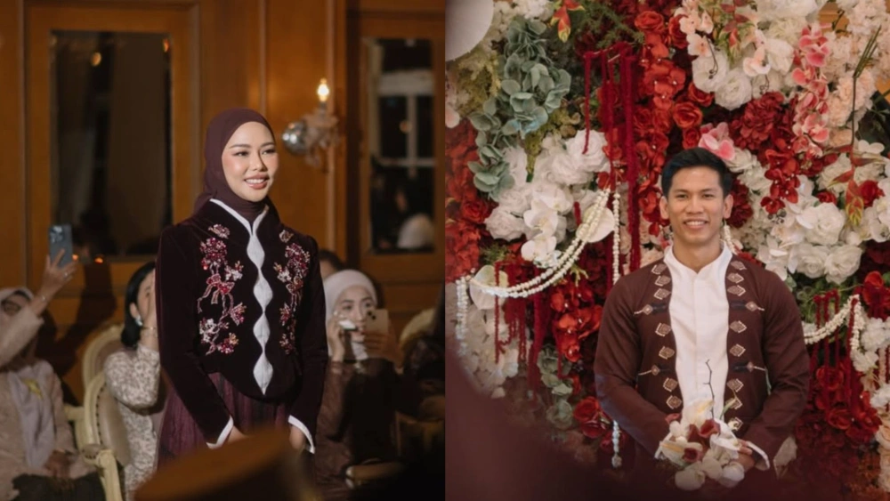 Detik-detik haru ketika Rehan mengungkapkan lamaran tulusnya di hadapan Dara. [Instagram]