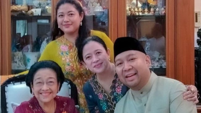 Heboh Foto Bersama Didit Putra Prabowo dengan Keluarga Megawati Soekarnoputri