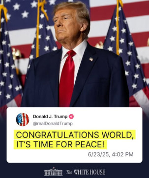 Presiden AS Donald Trump. (Instagram @realdonaldtrump)
