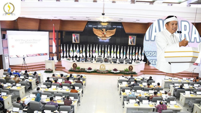 Viral Detik-Detik Kegaduhan Fraksi PDIP Jabar Walk Out Protes Pernyataan KDM