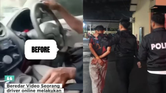 Sempat Viral Driver Online Cabul Raba-Raba Penumpang, Kini Diciduk di Bandung
