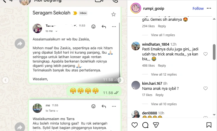 Email Guru Zaskia (Instagram)